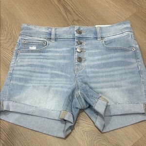 American Eagle Outfitters Light Blue Jean Shorts